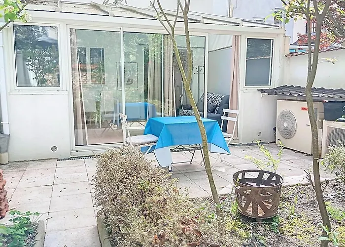 Apartament Appt F2 Climatise Avec Jardin Face Aux Thermes Vichy